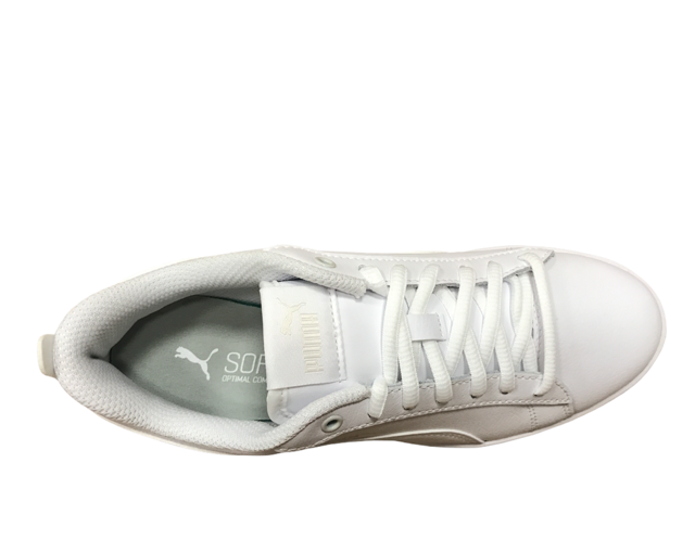 Puma Women's Smash v2 L 365208 04 White Sneakers