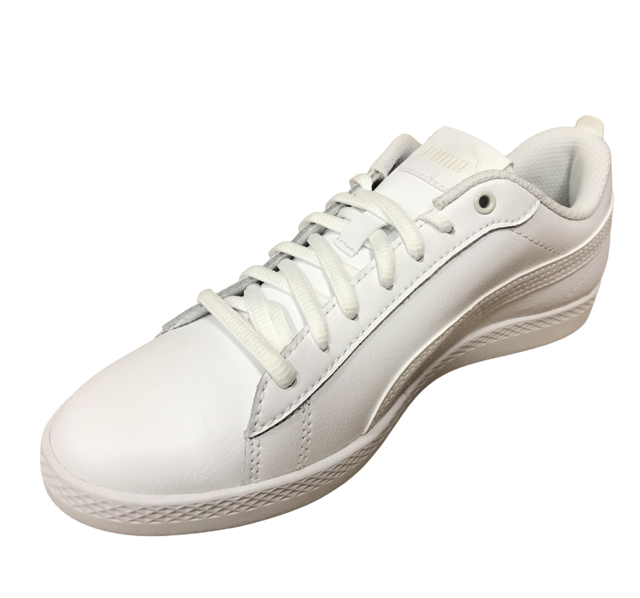 Puma Women's Smash v2 L 365208 04 White Sneakers