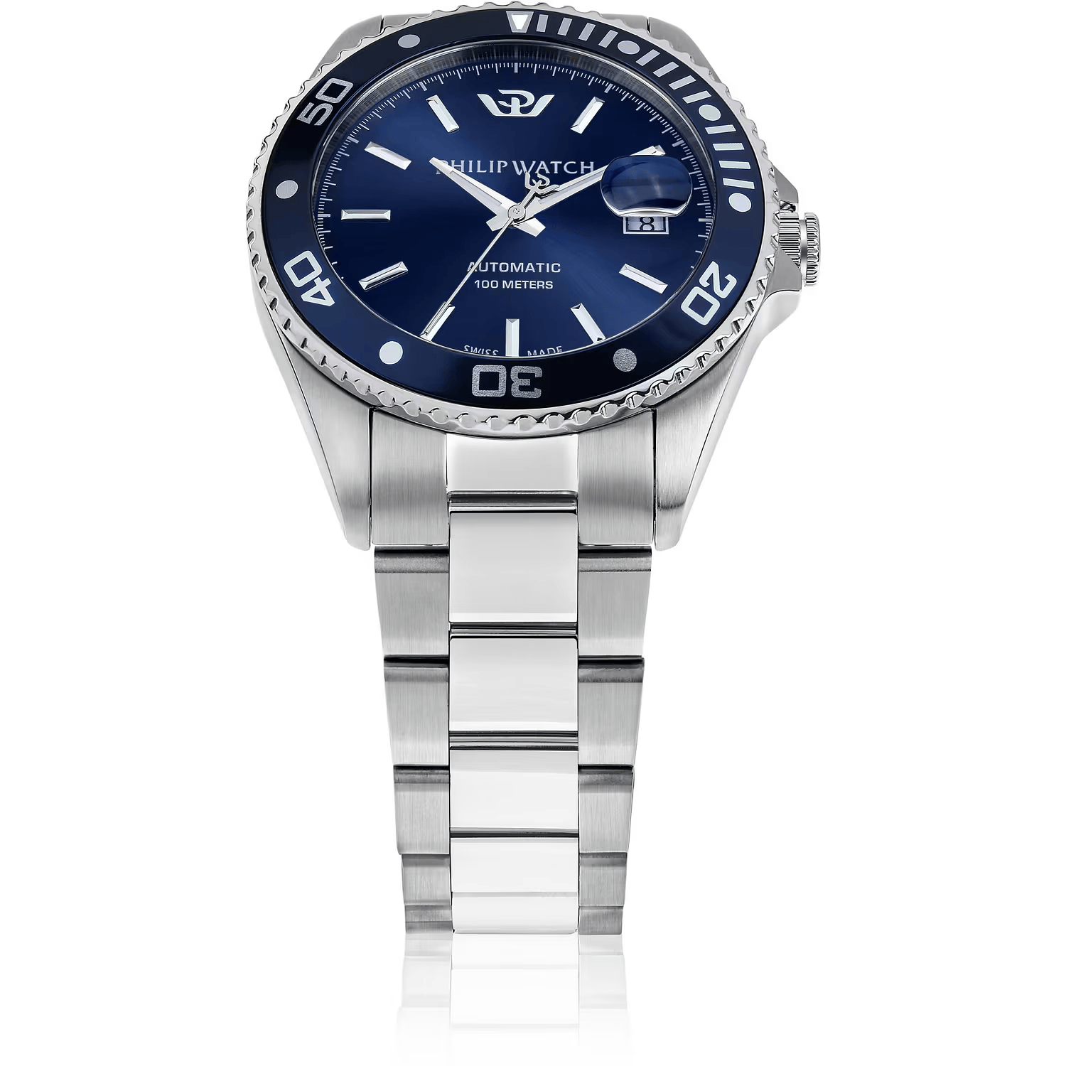 Philip Watch Caribe Sport Automatico Blu R8223