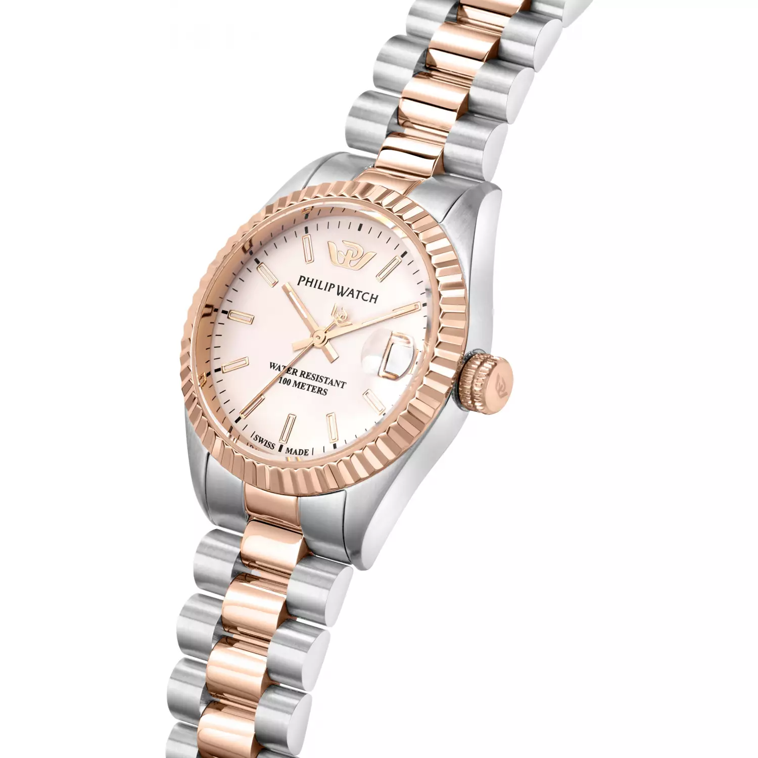 Philip Watch Caribe Donna Bicolor – acciaio e oro rosa R8253597580