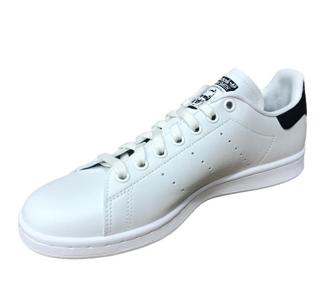 Adidas Originals Men's Stan Smith Vegan Low Top Sneakers FU9611 White-Blue