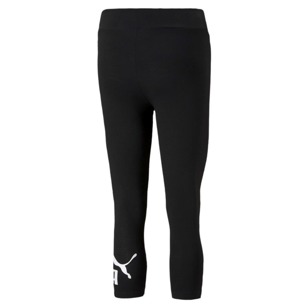 Puma Women's ESS 3/4 Logo Leggings 586828 01 black