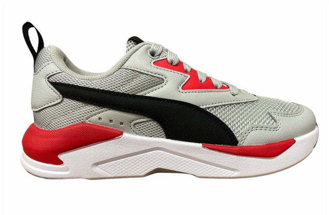Puma boys' sneakers X-Ray Lite 374393 13 grey-black-red