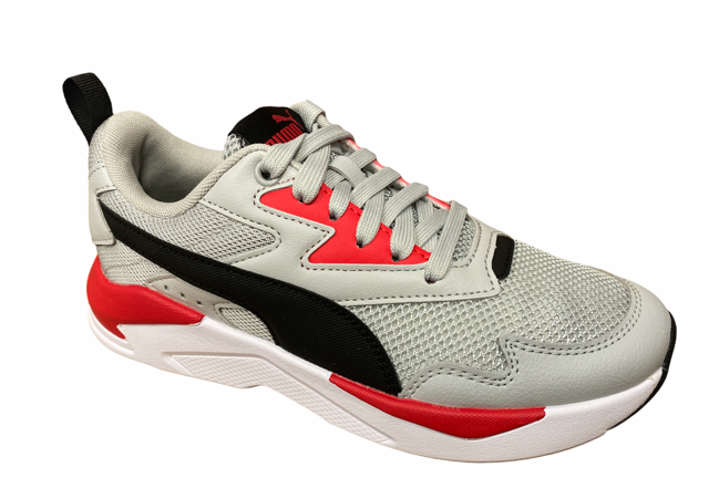 Puma boys' sneakers X-Ray Lite 374393 13 grey-black-red