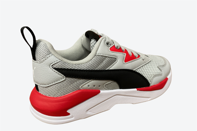 Puma boys' sneakers X-Ray Lite 374393 13 grey-black-red