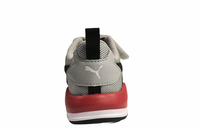 Puma X-Ray Lite AC Inf 374398 13 light gray-black-red children's sports shoe