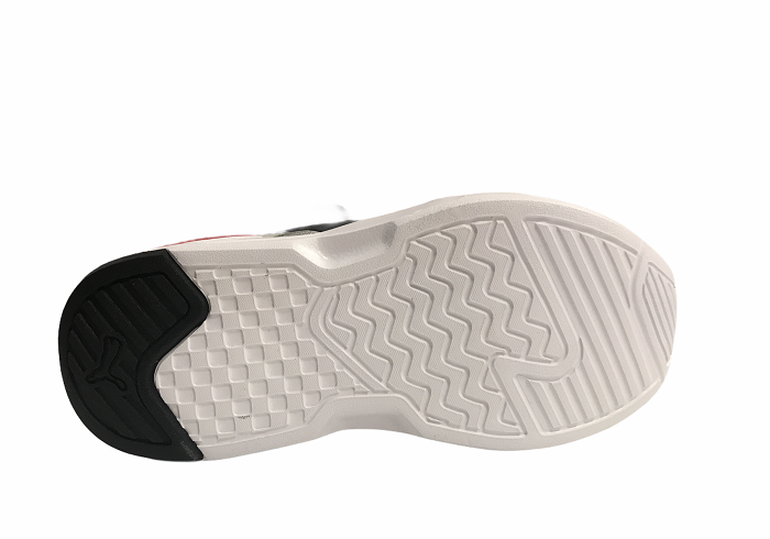 Puma X-Ray Lite AC Inf 374398 13 light gray-black-red children's sports shoe