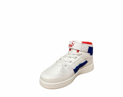 Puma boys' sneakers Rebound Layup 370488 05 white blue