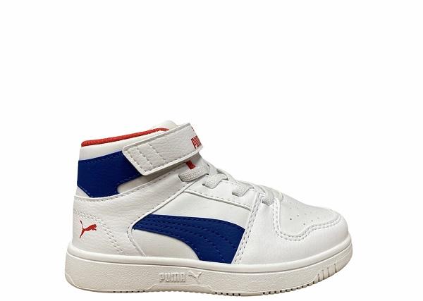 Puma boys' sneakers Rebound Layup 370488 05 white blue