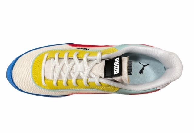 Puma men's sneakers Future Rider Icons 380723 01 caramel yellow light blue