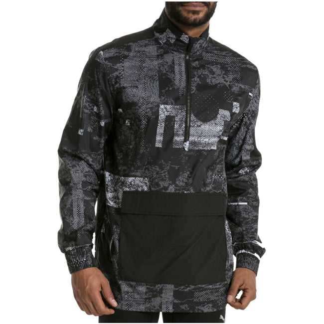 Puma Men's Windbreaker Jacket 516349 01 Black