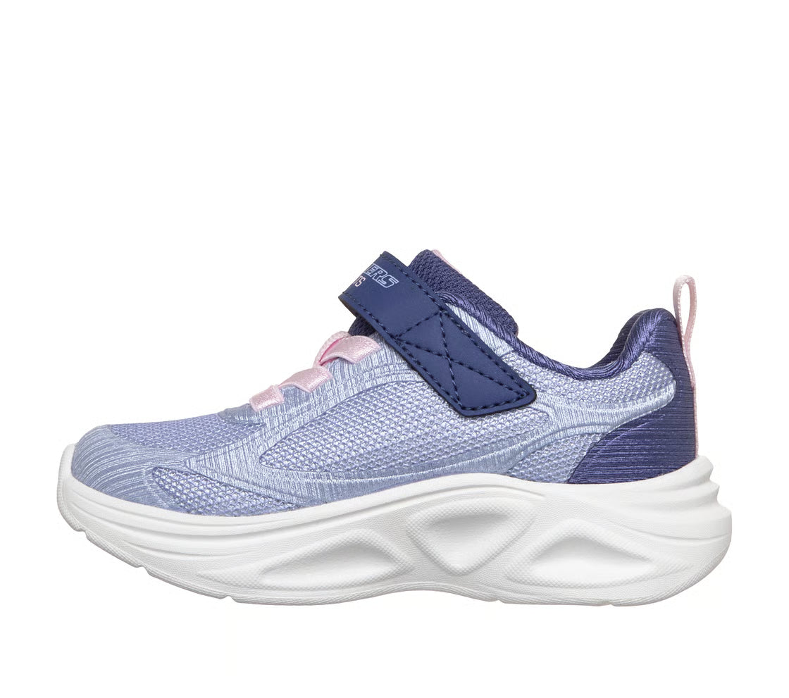 Skechers scarpa da ginnastica da bambina S-Lights Sola Glow 303729LC/NVPK blu