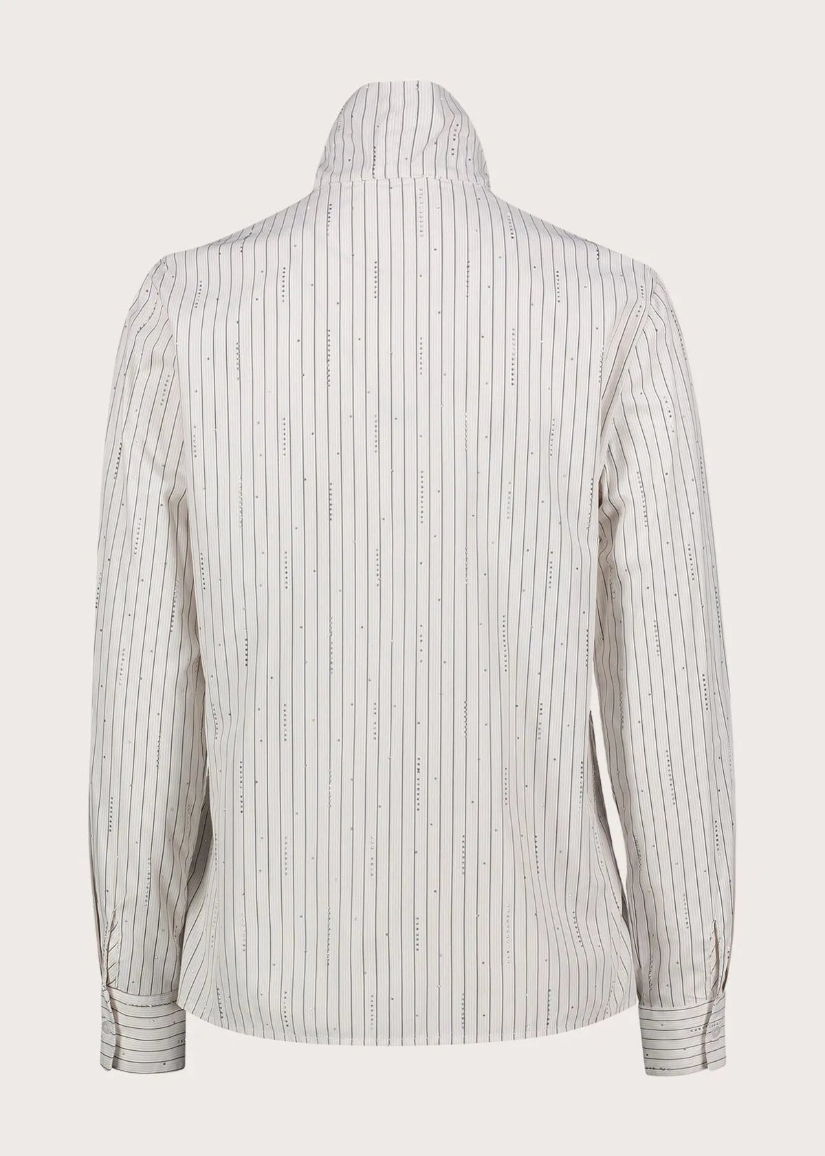 Gaudì Camicia da donna con collo a foulard 621BD45004 bianca