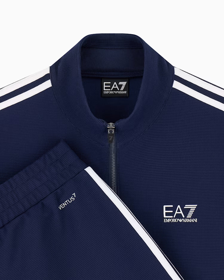 EA7 ARMANI Tuta Tennis Pro in tessuto tecnico Ventus7 7M002490 AF26309 UB102 blu