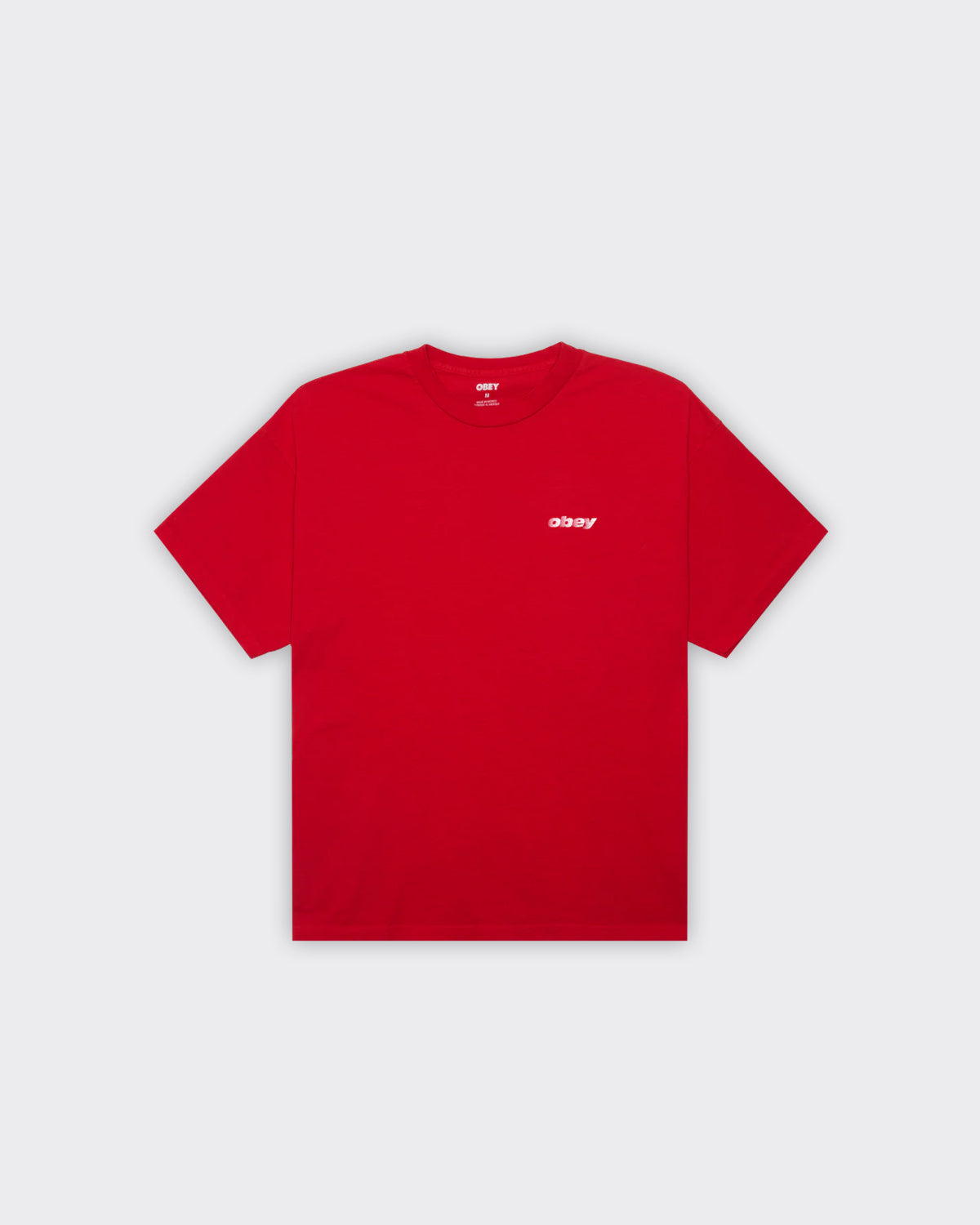 T-Shirt Diffusion Pigment Rossa