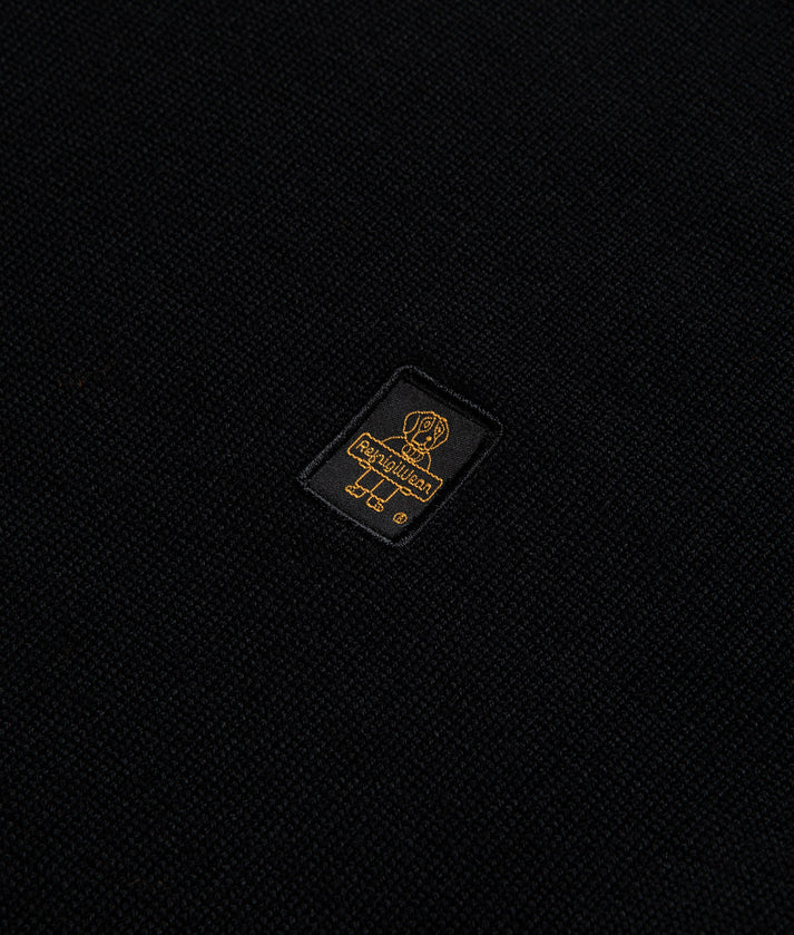 RefrigiWear Bennet Wash Pullover M26908 MA0015 G060 Uomo Nero - Maglione Lana Merino