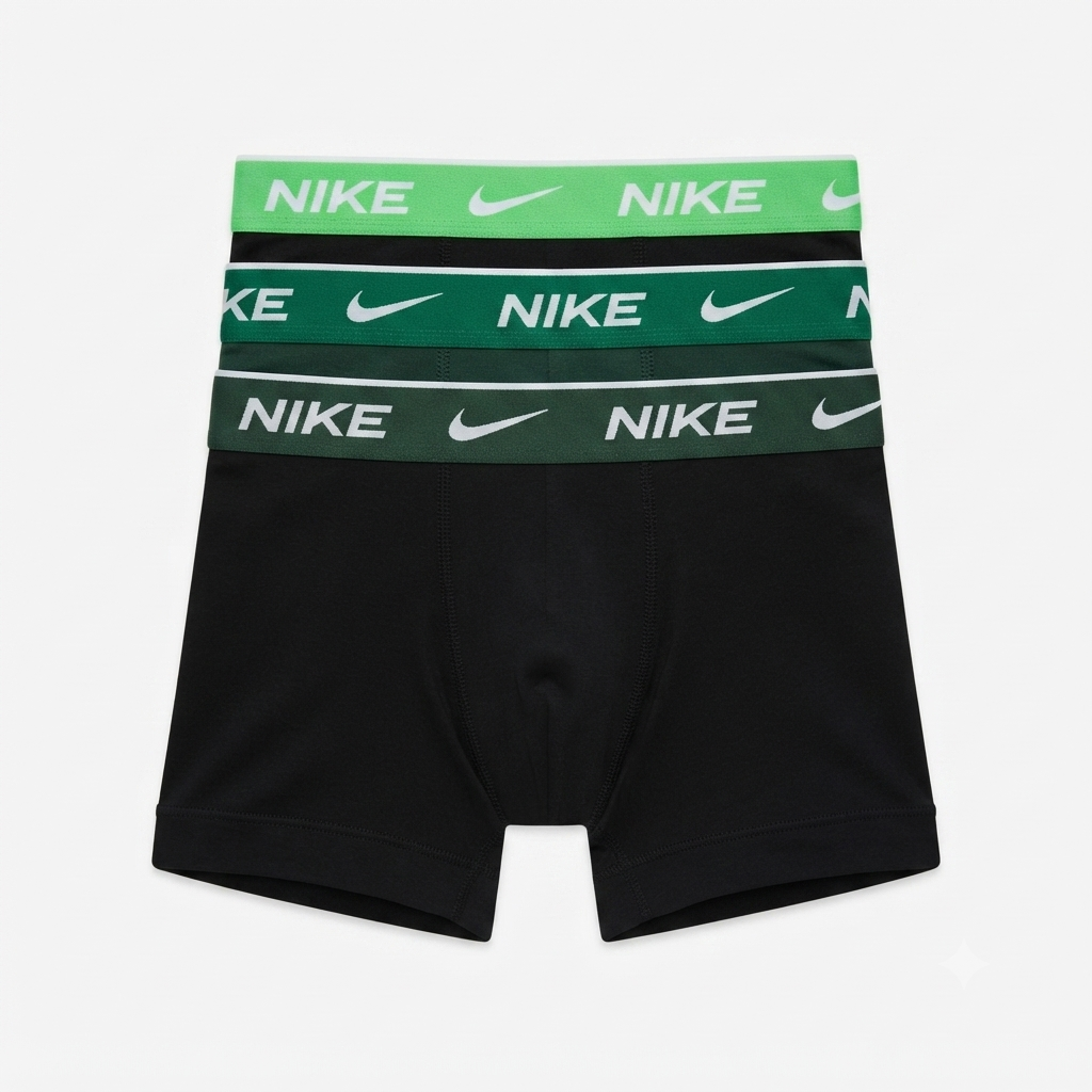 Nike Confezione da 3 Boxer Essential Cotton Stretch KE1284-065 nero