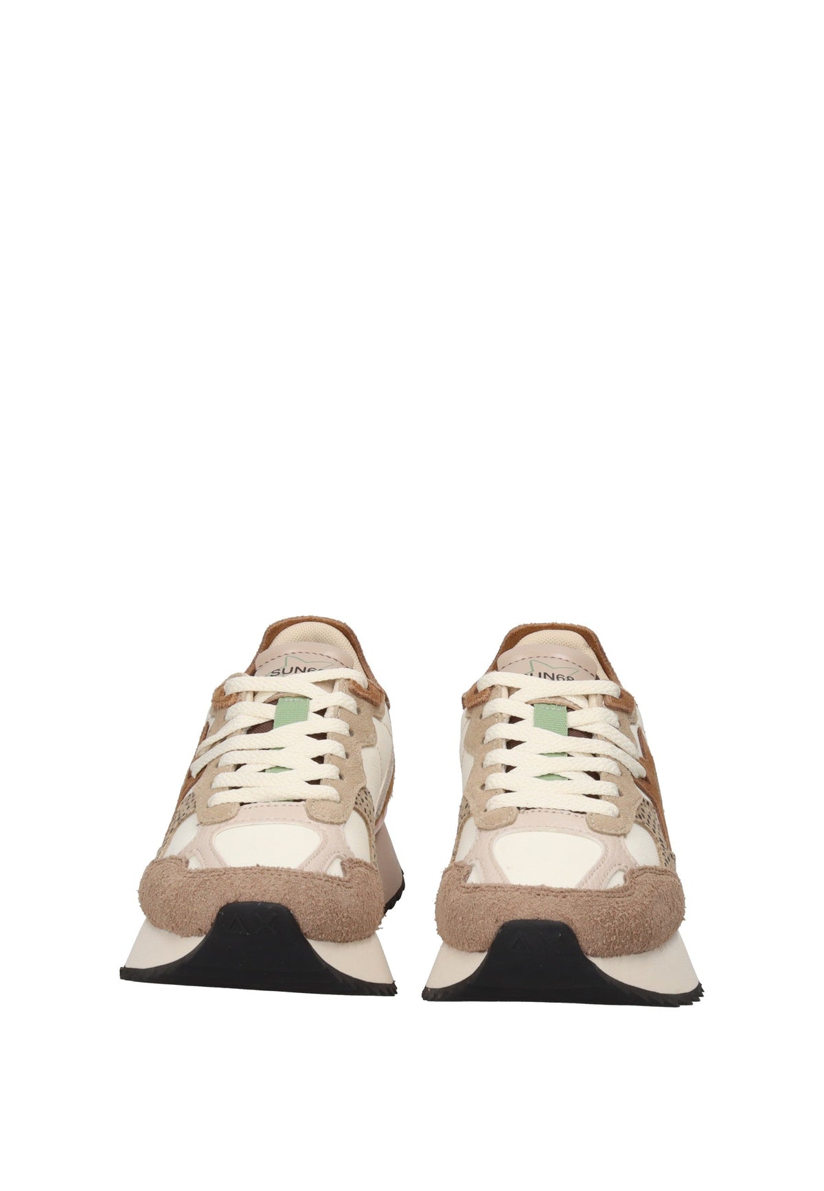 SUN68 Stargirl Multicolor Z46222 Beige - Sneakers