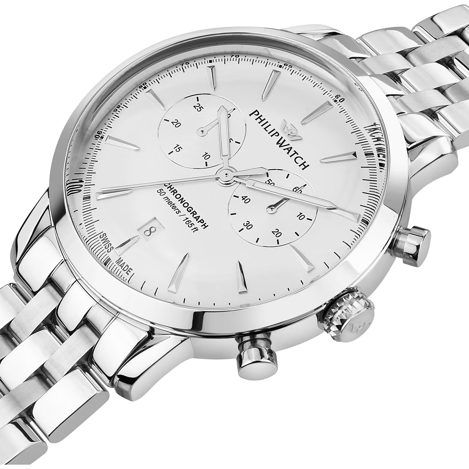 Philip Watch Sunray Cronografo – bianco swiss made  R8273680002