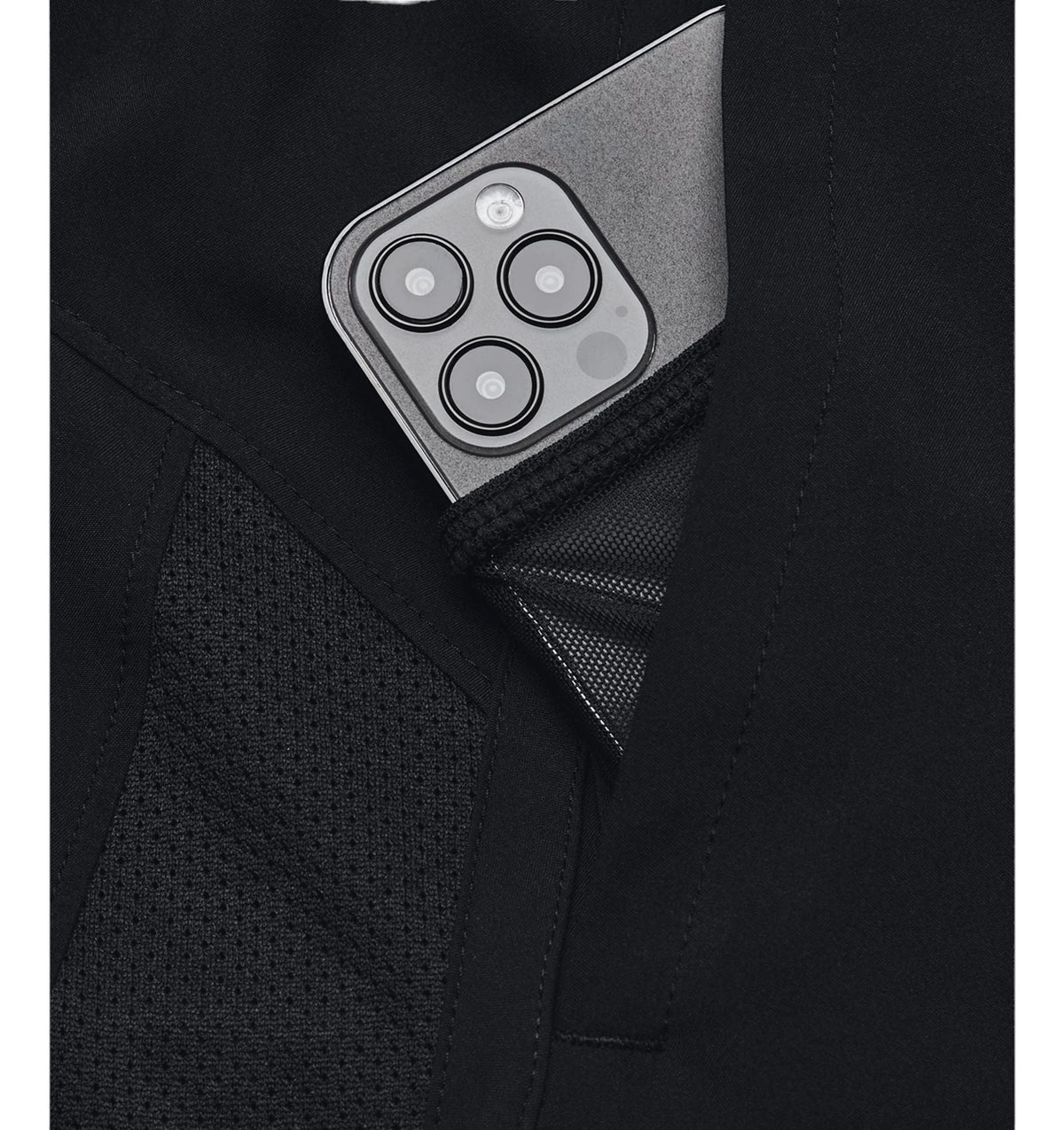 Pantaloncini Launch Unlined 5IN Uomo Black/Reflective