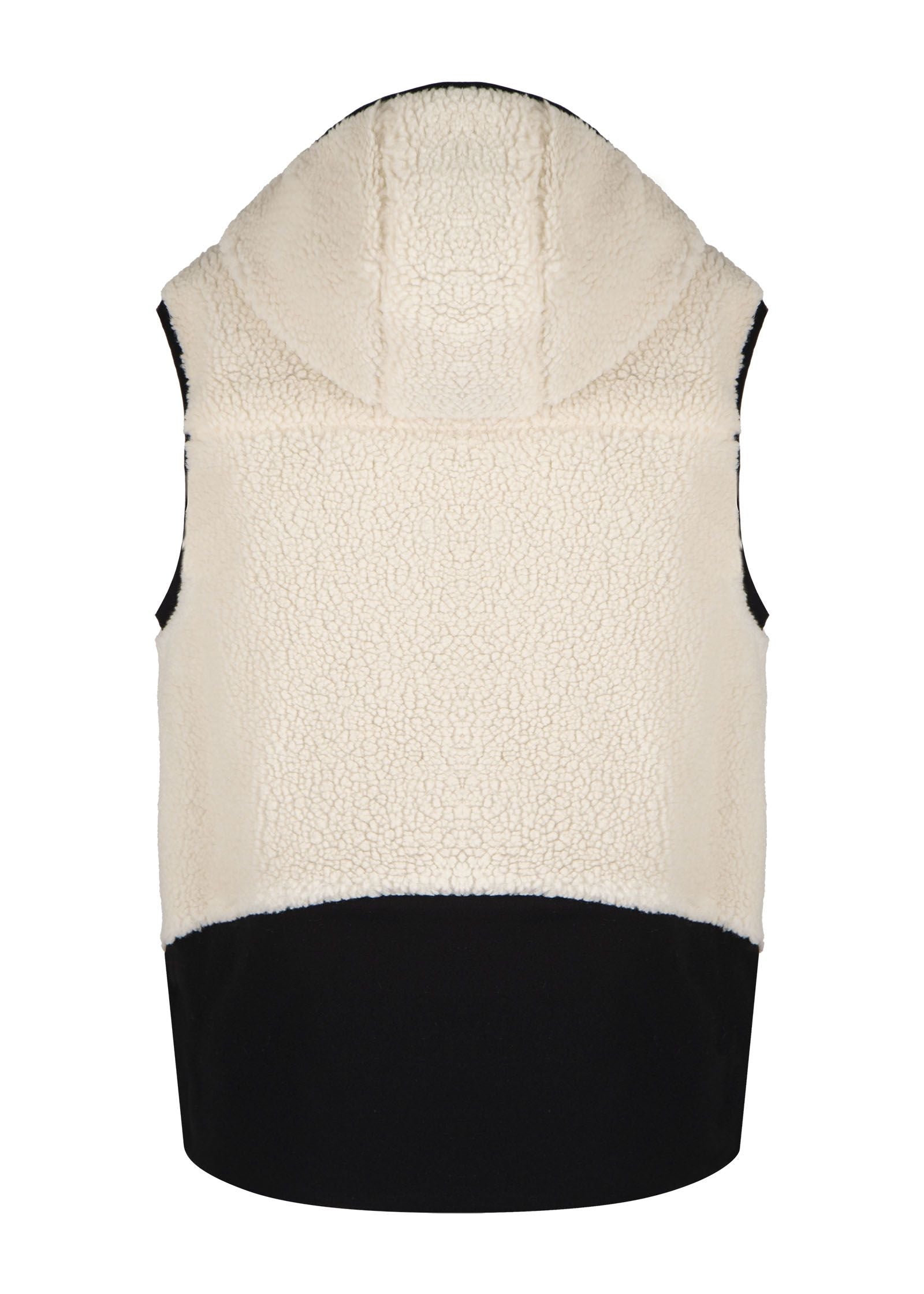 Gilet Sherpa Donna Cream