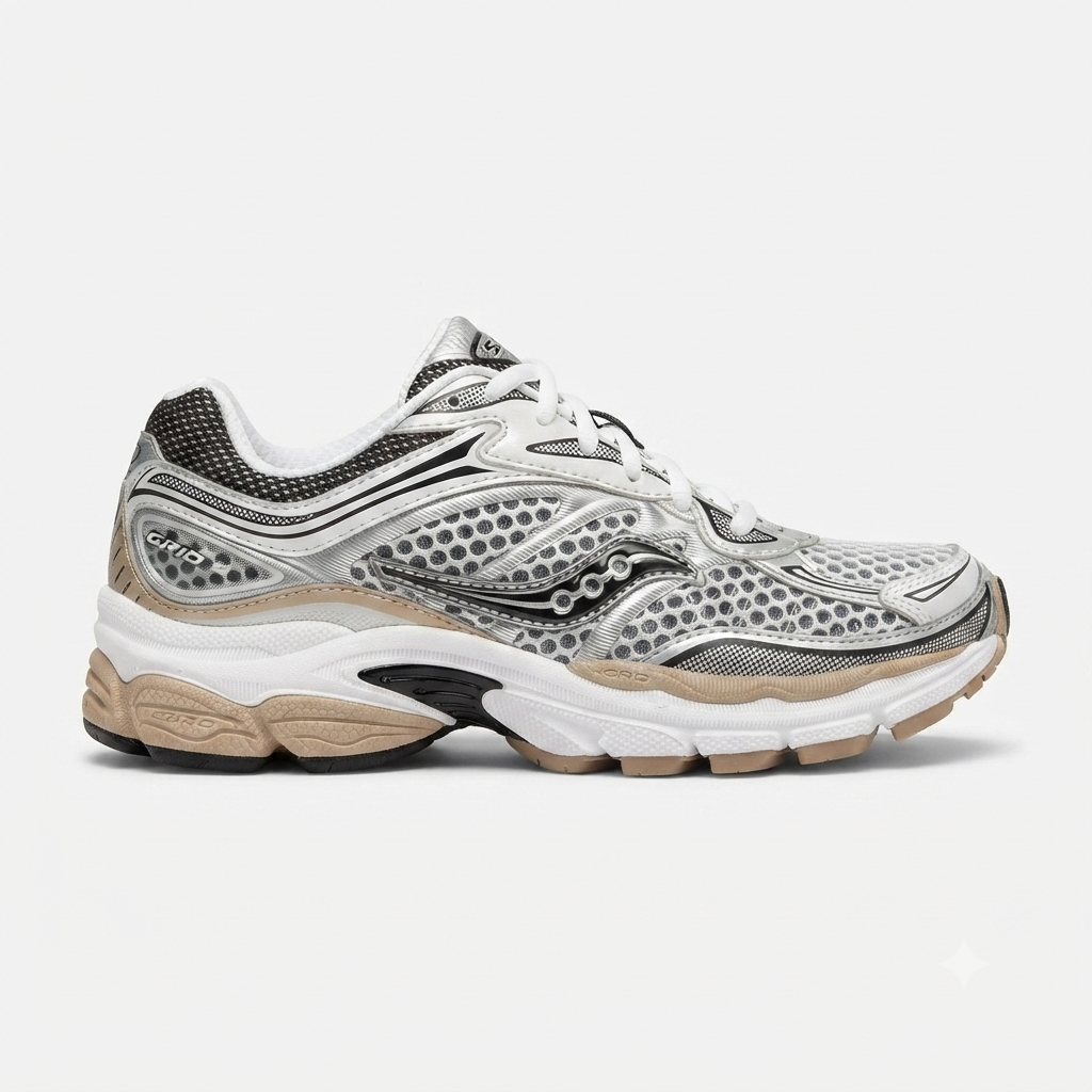 Saucony Scarpa sneakers da donna Progrid Omni 9 S101245-1097 bianca