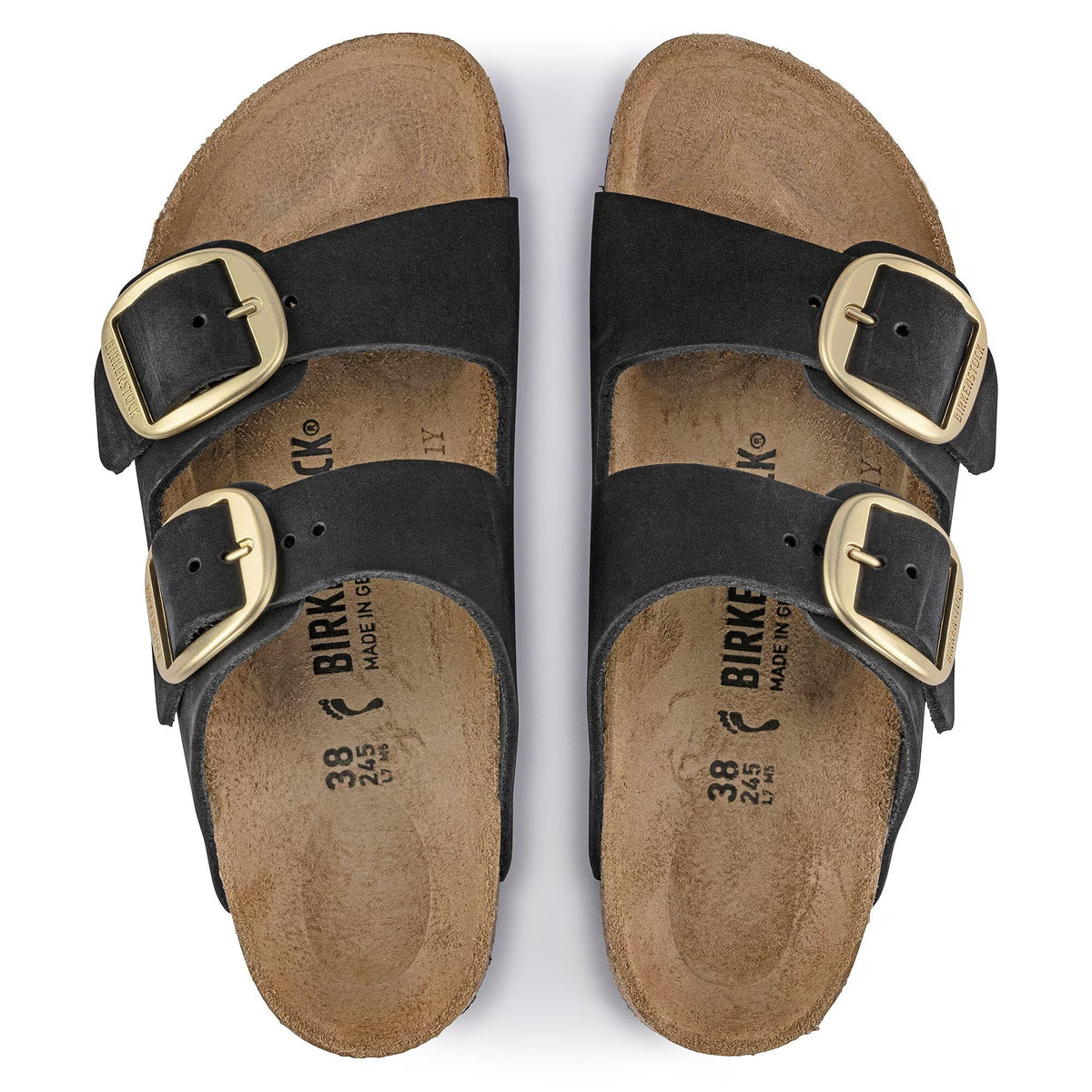 Sandali Arizona Big Buckle Donna Black