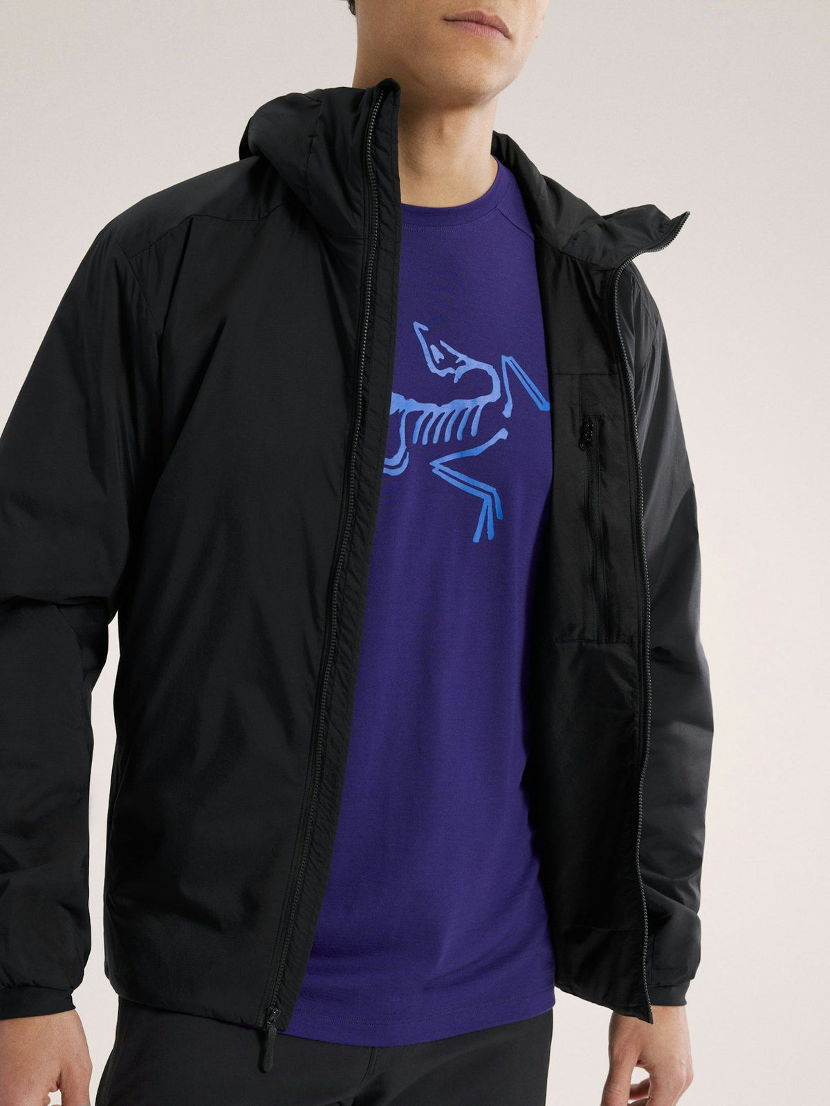 Giacca Atom Hoody Uomo Black