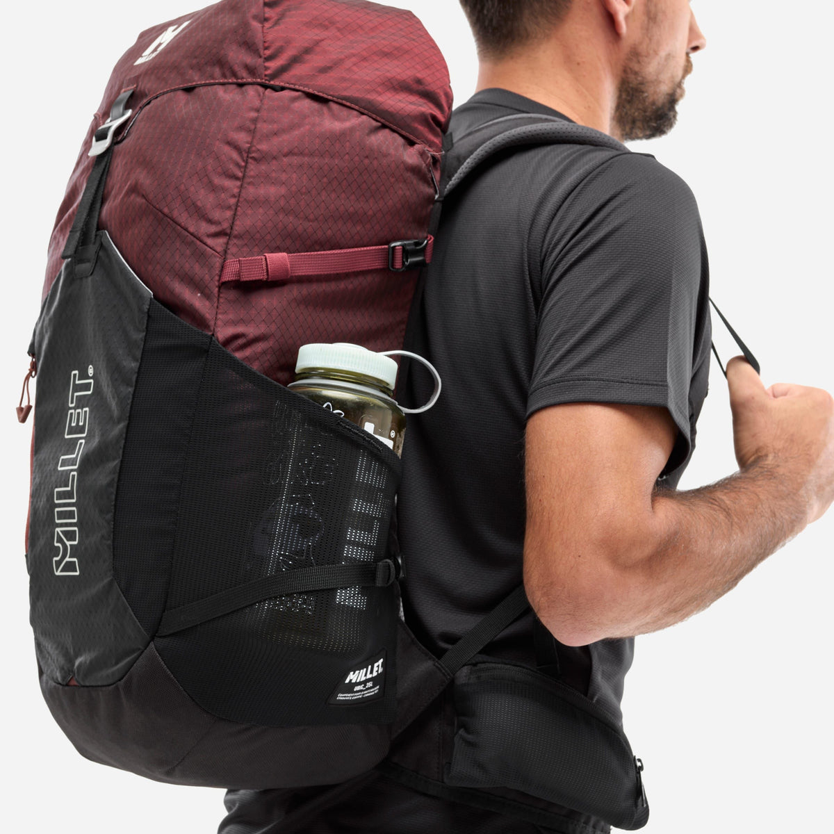 Zaino Ubic 25 Black/Dark Red