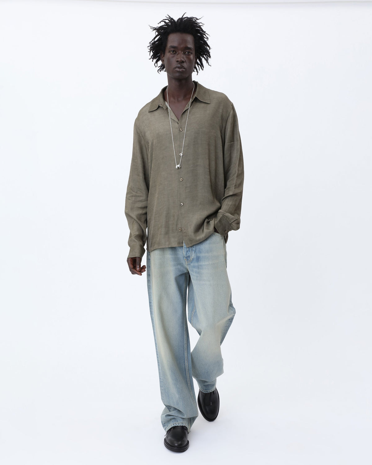 Camicia Adriel Dusky Green