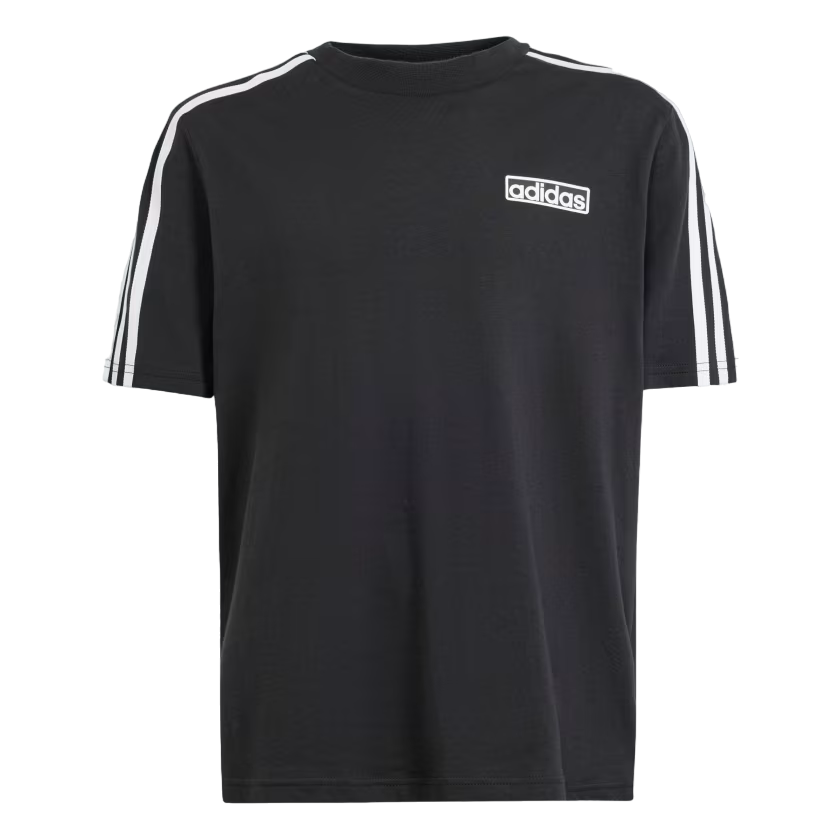 Adidas Originals Boys' Adibreak Short Sleeve T-Shirt IT5464 Black White