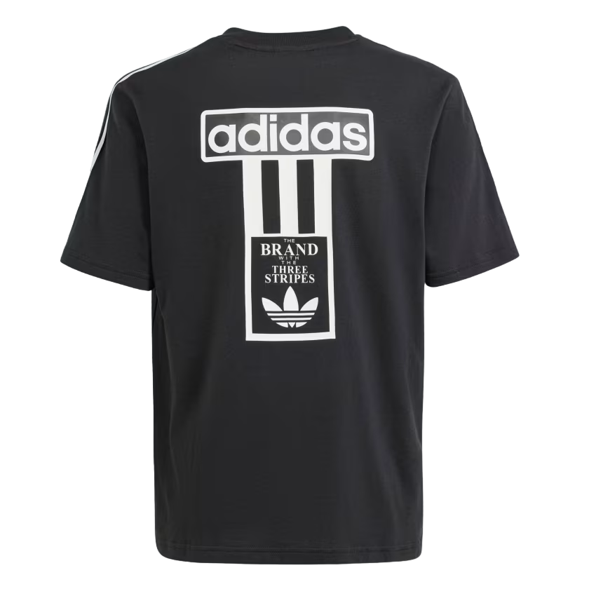 Adidas Originals Boys' Adibreak Short Sleeve T-Shirt IT5464 Black White