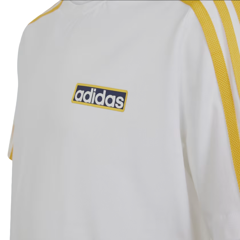 Adidas Originals short-sleeve T-shirt for boys Adibreak IN2121 white-gold yellow