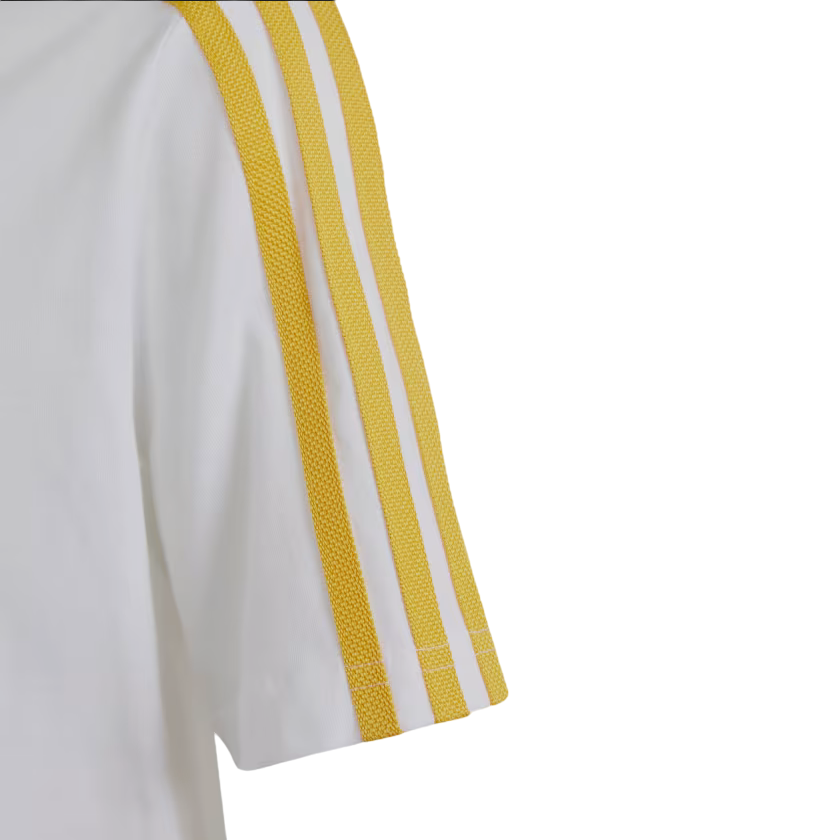 Adidas Originals short-sleeve T-shirt for boys Adibreak IN2121 white-gold yellow
