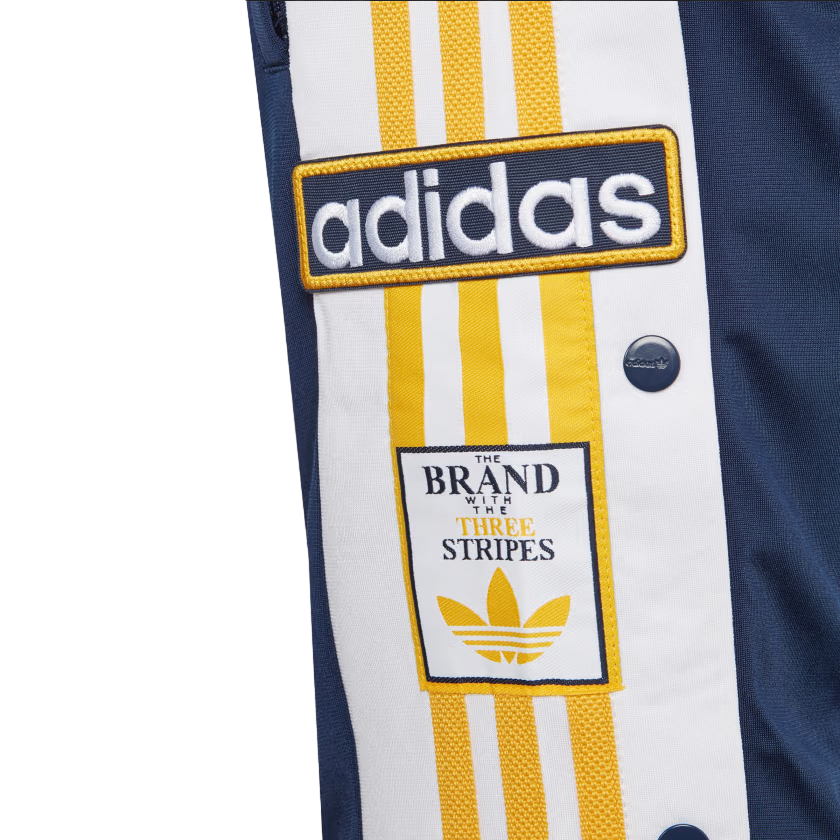 Adidas Originals boys' sports shorts Adibreak IN2118 indigo-white-gold yellow