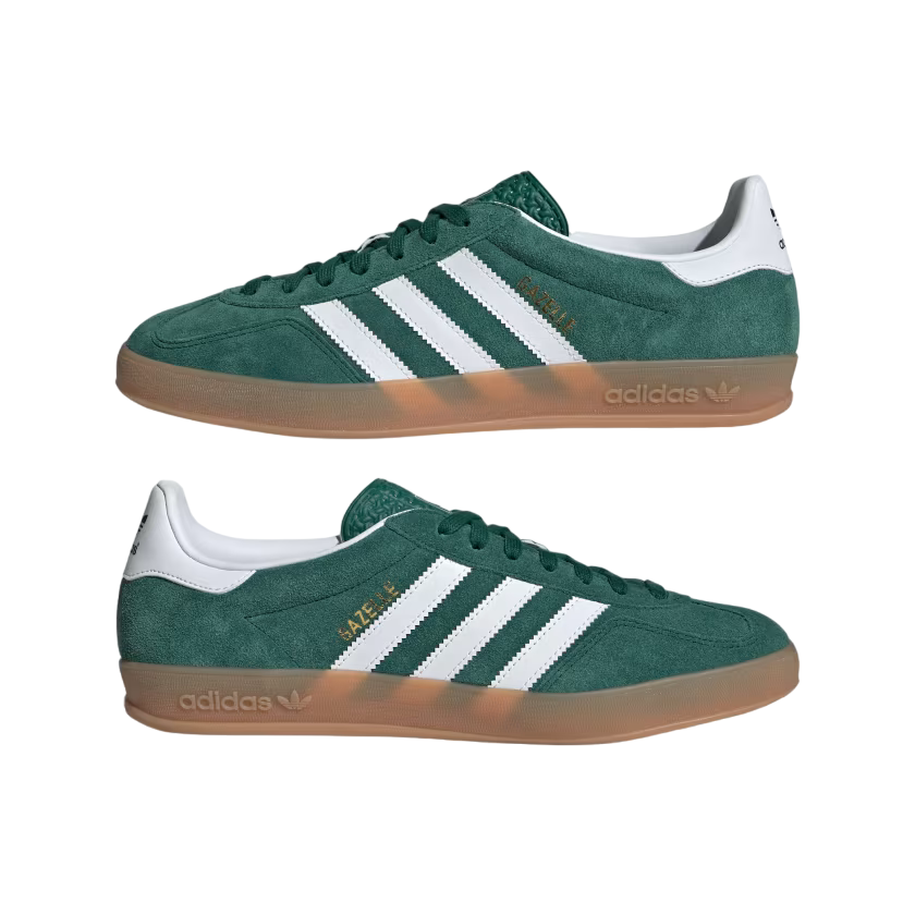 Adidas Originals adult sneakers Gazelle Indoor JI2062 green-white-gum