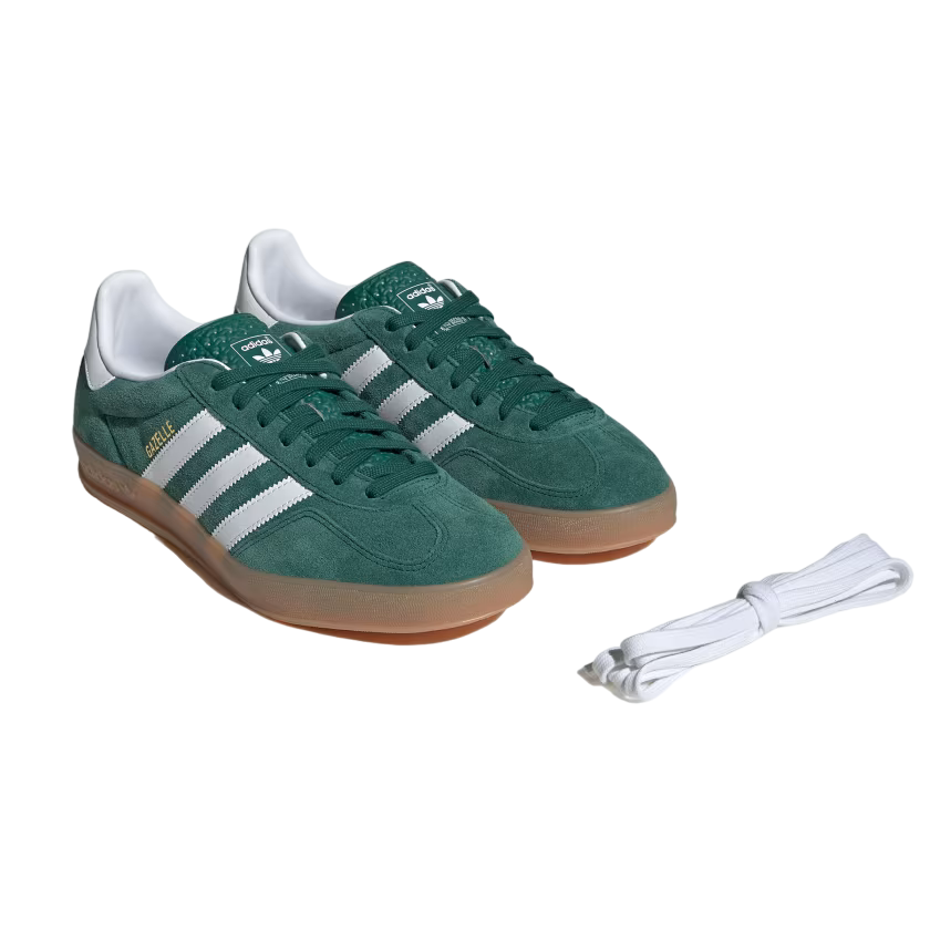 Adidas Originals adult sneakers Gazelle Indoor JI2062 green-white-gum