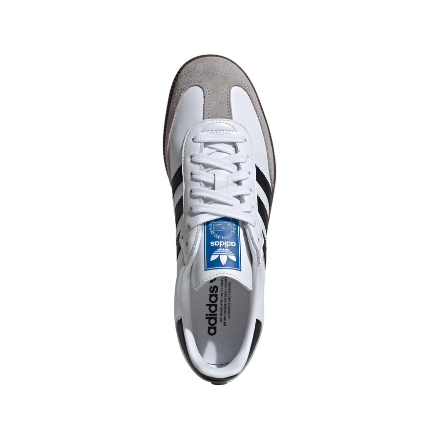 Adidas Samba OG B75806 Sneakers White Black - Men's Streetwear Shoes