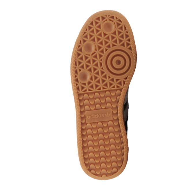 Adidas Originals girl's sneakers Samba XLG JH6517 black-white-gum