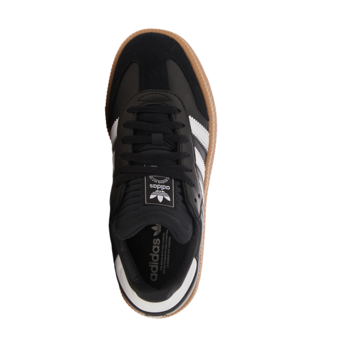 Adidas Originals girl's sneakers Samba XLG JH6517 black-white-gum