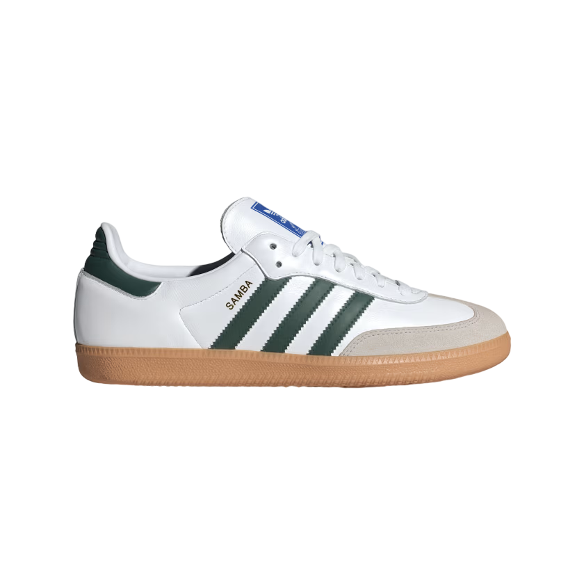 Adidas Originals men's Samba OG IE3437 white-green sneakers