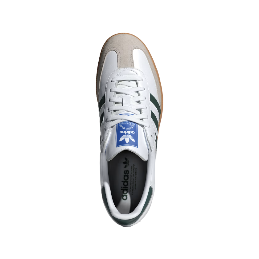 Adidas Originals men's Samba OG IE3437 white-green sneakers