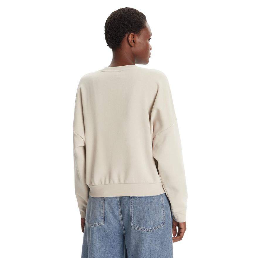 Adidas Felpa Essentials Small Logo Feelcozy JI6069 Beige
