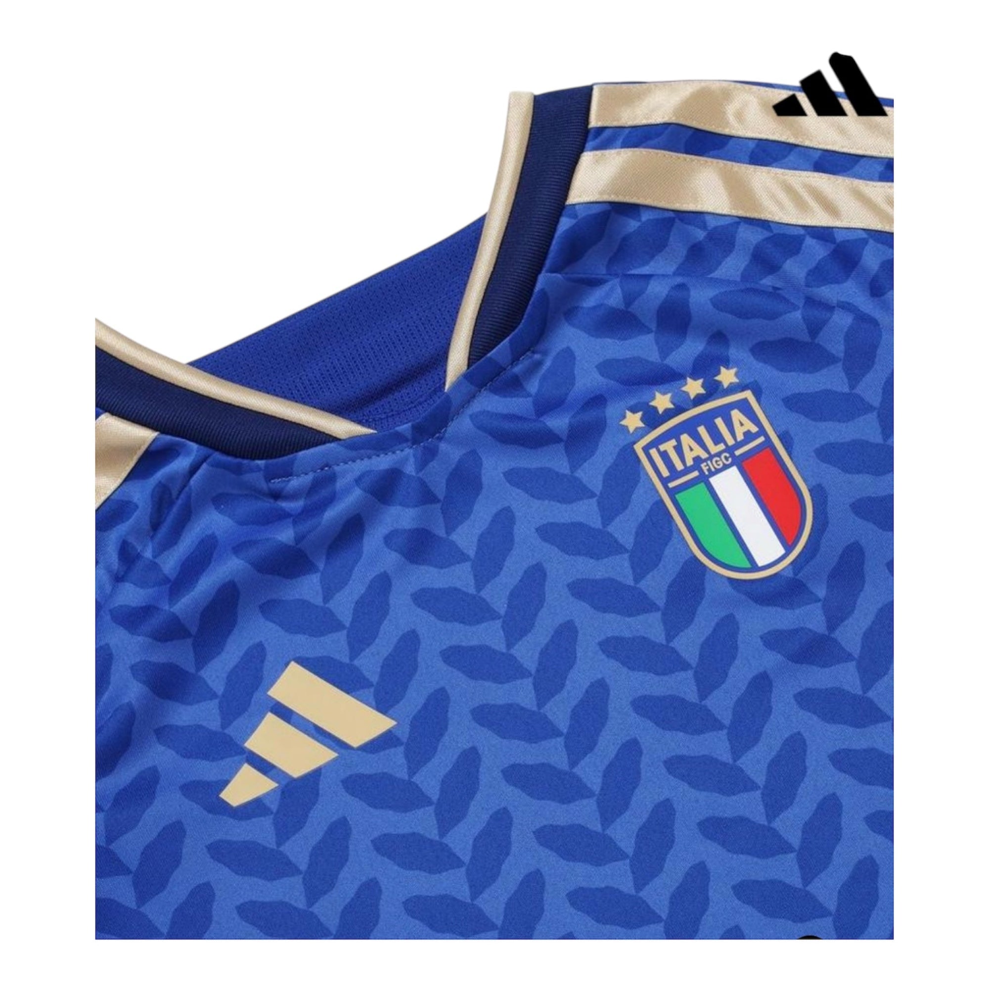 Adidas Completo Calcio Italia FIGC Home Bambino JY7587 Azzurro
