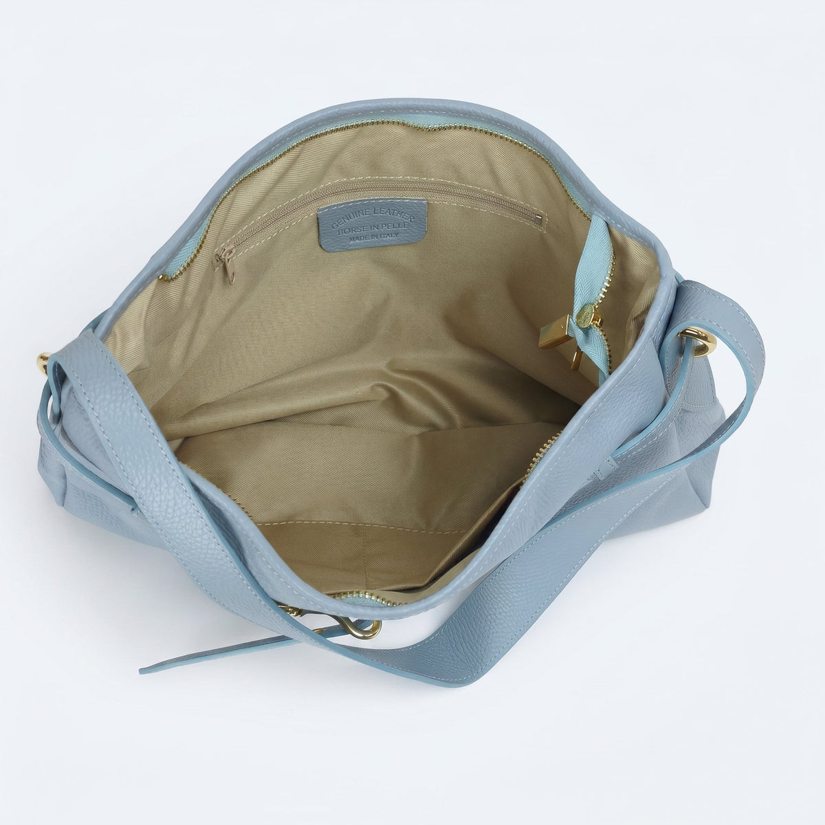Allicia Borsa a Tracolla in Vera Pelle