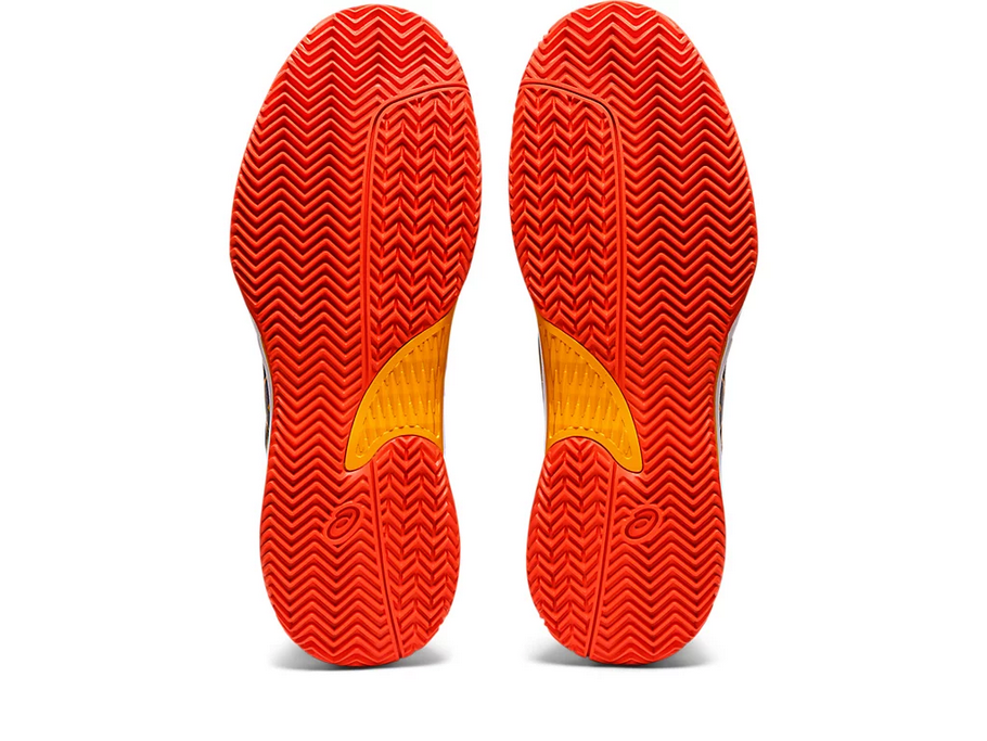 Asics Gel-Padel Exclusive 6 1041A200-400 Deep Ocean Amber Padel Uomo