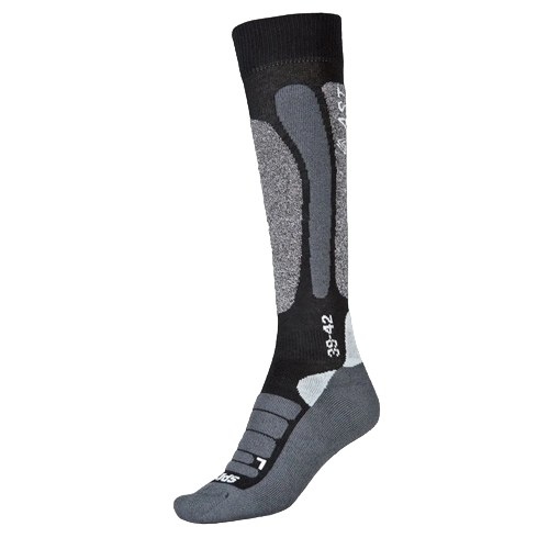 Astrolabio Cool Dry Ski Socks Z79A TE08 4P NG8 black-grey