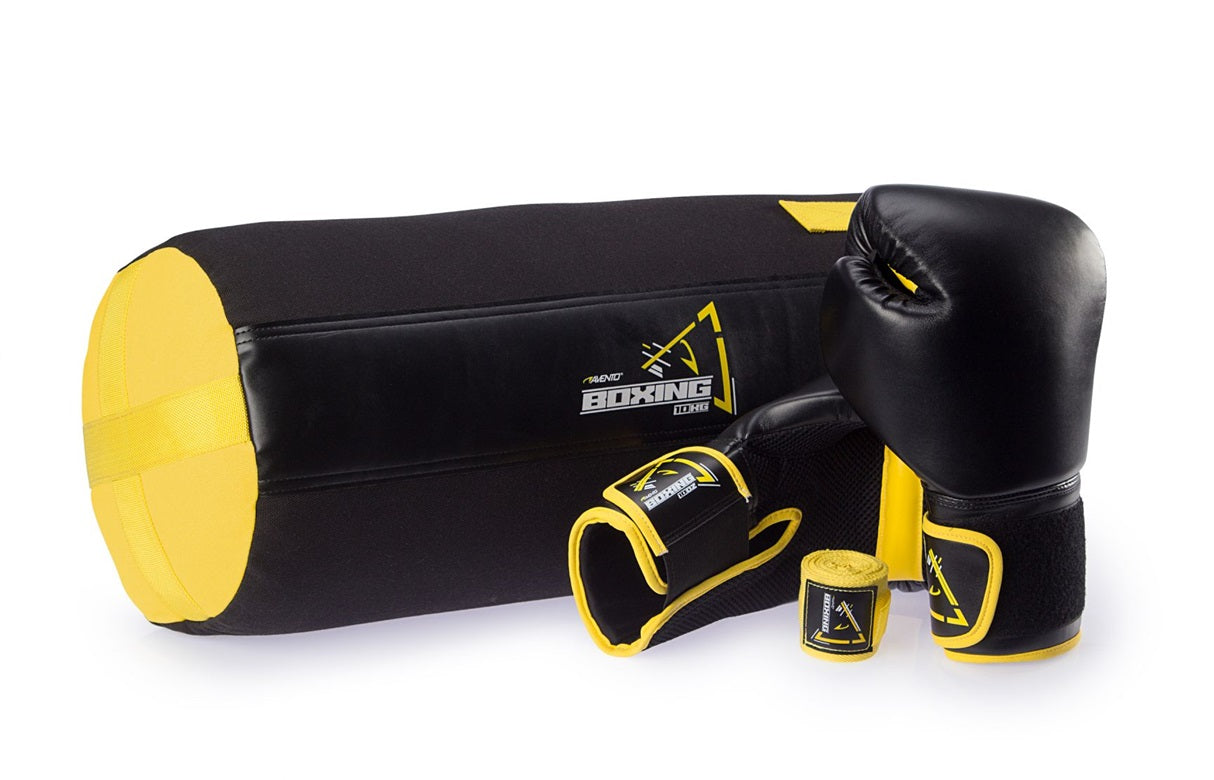 Avento Sacco Boxe 41BL 20Kg 100cm Nero Giallo