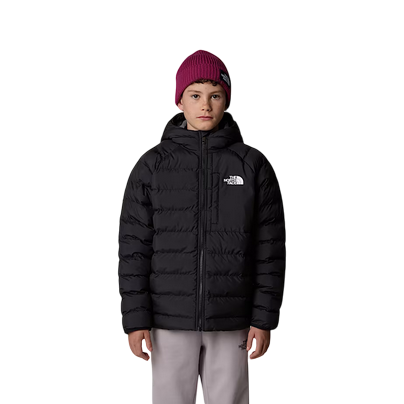 The North Face Giacca Reversibile Perrito NF0A88TWW00 Ragazzo Nero-Grigio - Piumino Junior