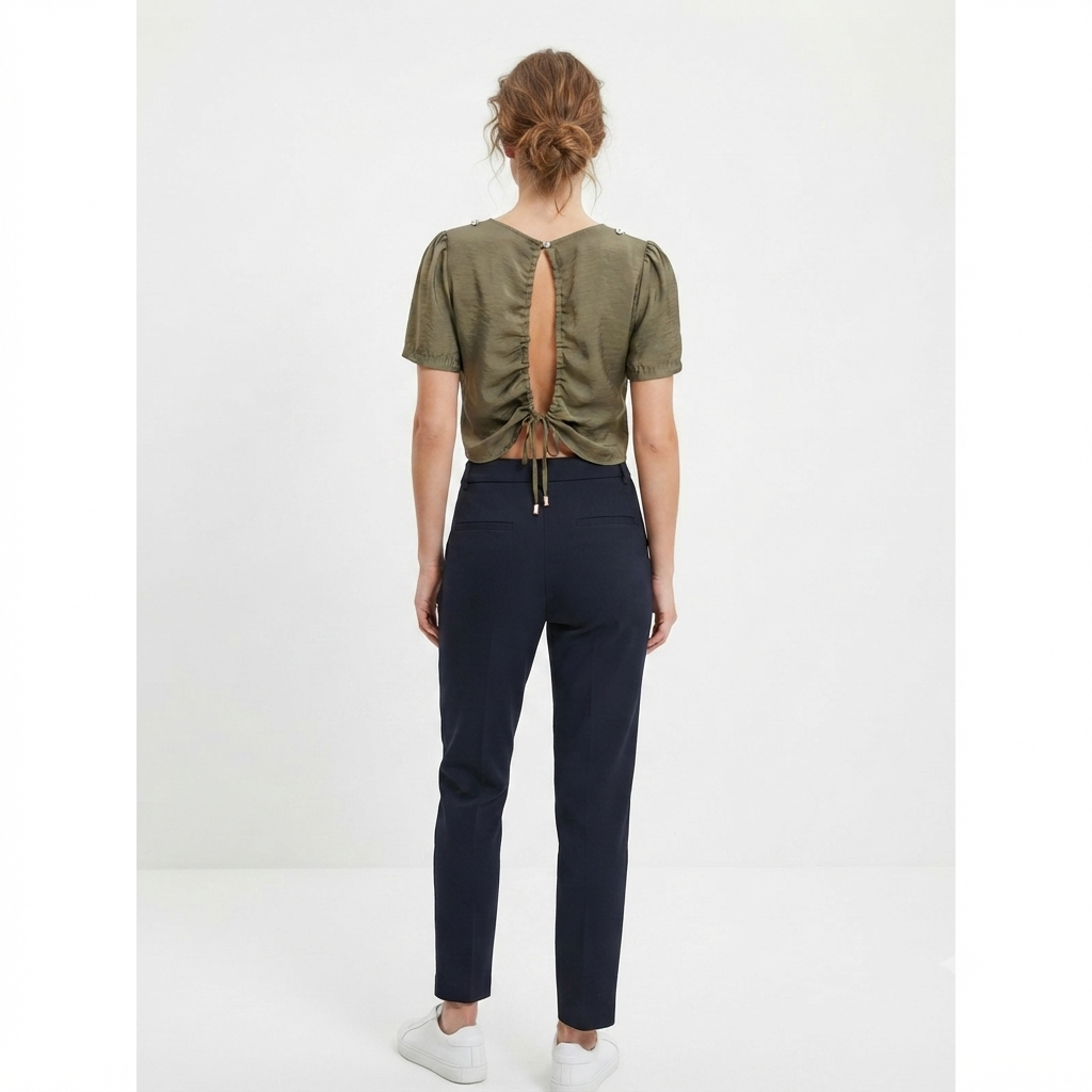 Relish Blusa DEMARTY corta RDP2603054052 1871 oliva